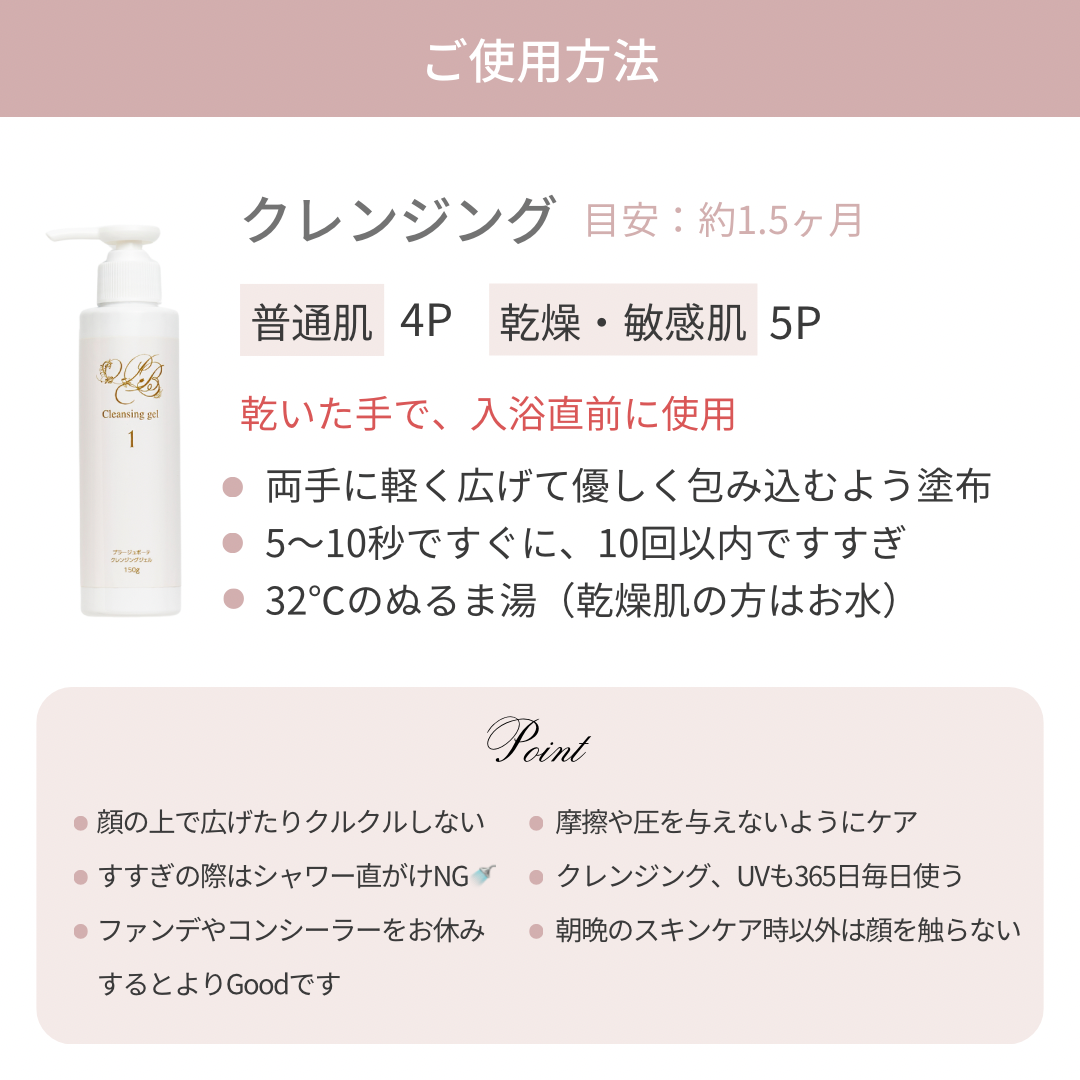 クレンジングジェル
